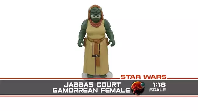 Jabbas Court - Gamorrean Female 1-18 scale Hasbro Kenner