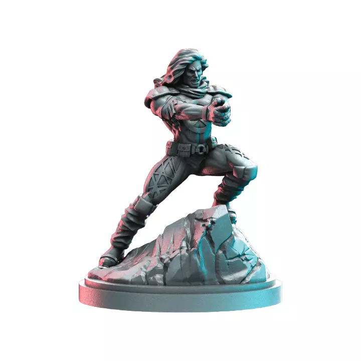 Fingerbang IV - Board Game Miniature STL 3D print model
