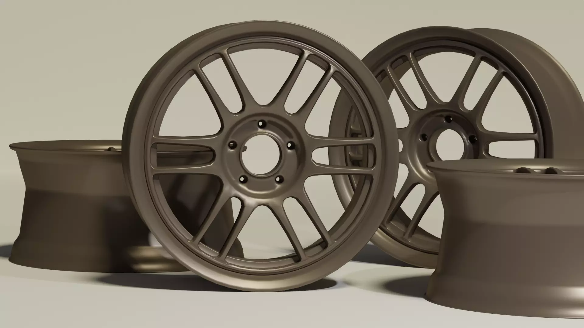 Rims Alloy Free 3D model