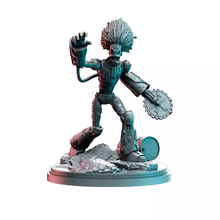 Self Friend X - Tabletop RPG Miniature 3D print model