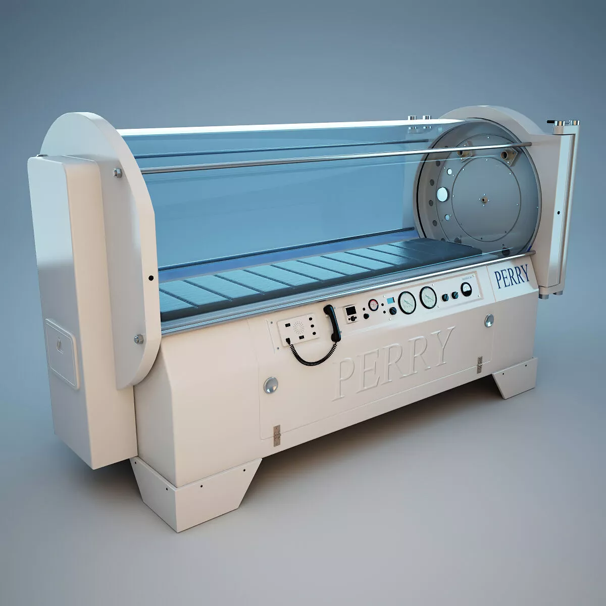 Sigma 34 Hyperbaric Medical Chamber 3D model