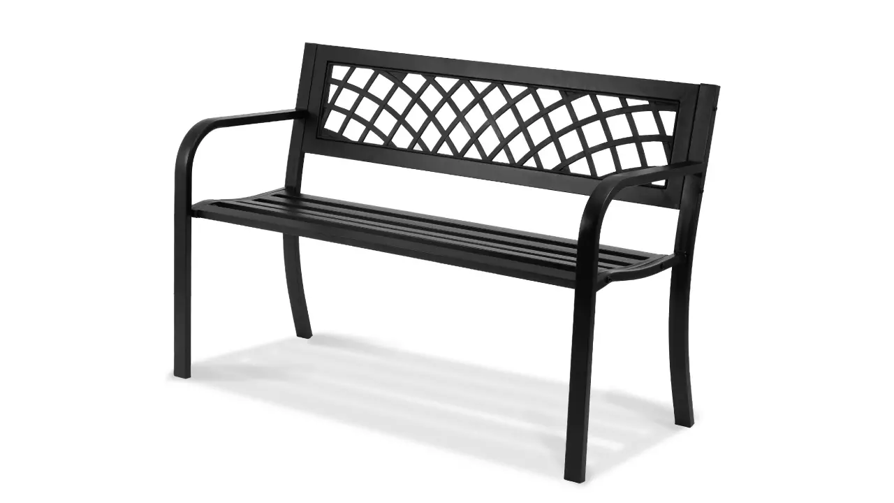 Patio Park Garden Chair 3D model 08 Low-poly 3D model