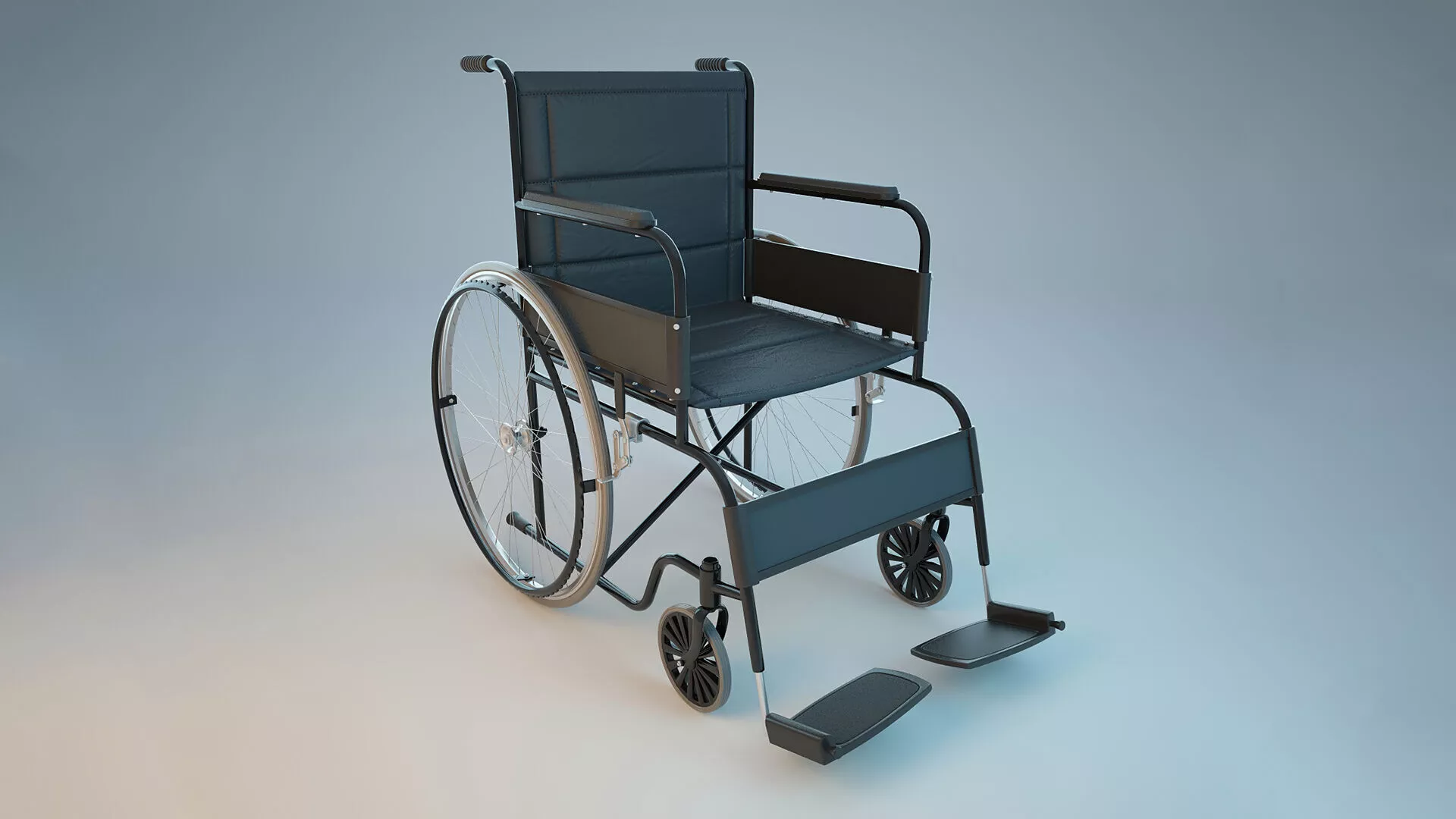 Medical Wheelchair 3D model