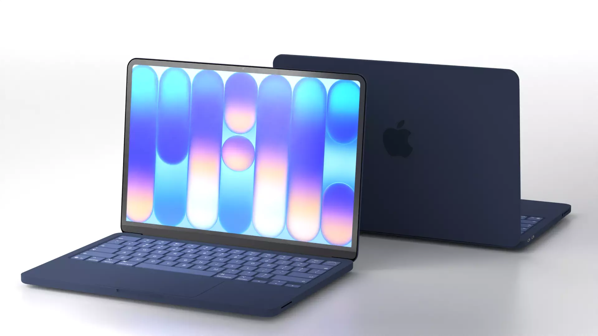 MacBook Neo Indigo 3D model