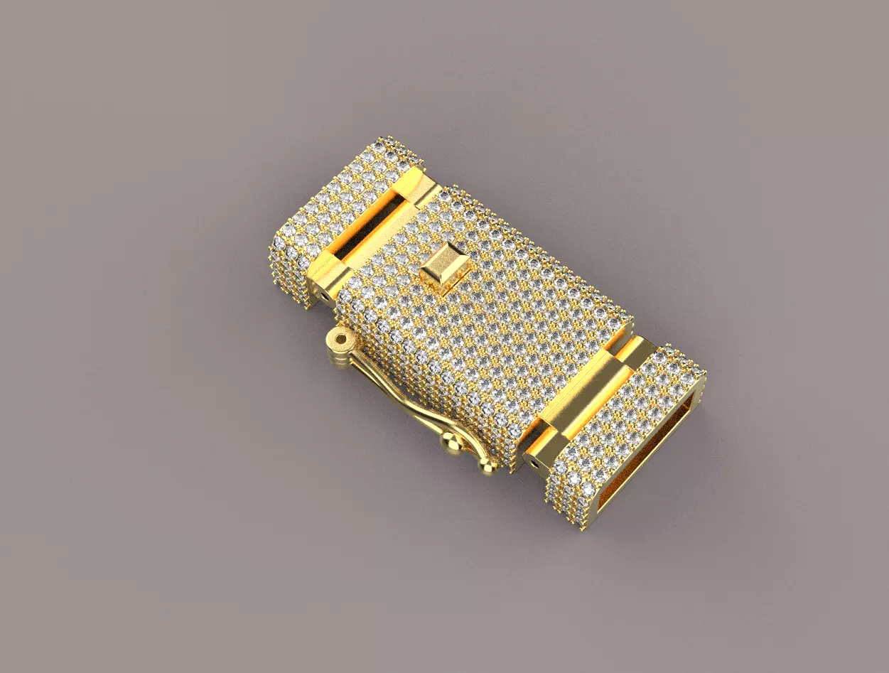 Jewellery Accessories Bracelet Lock Box 3D print model 3D print model