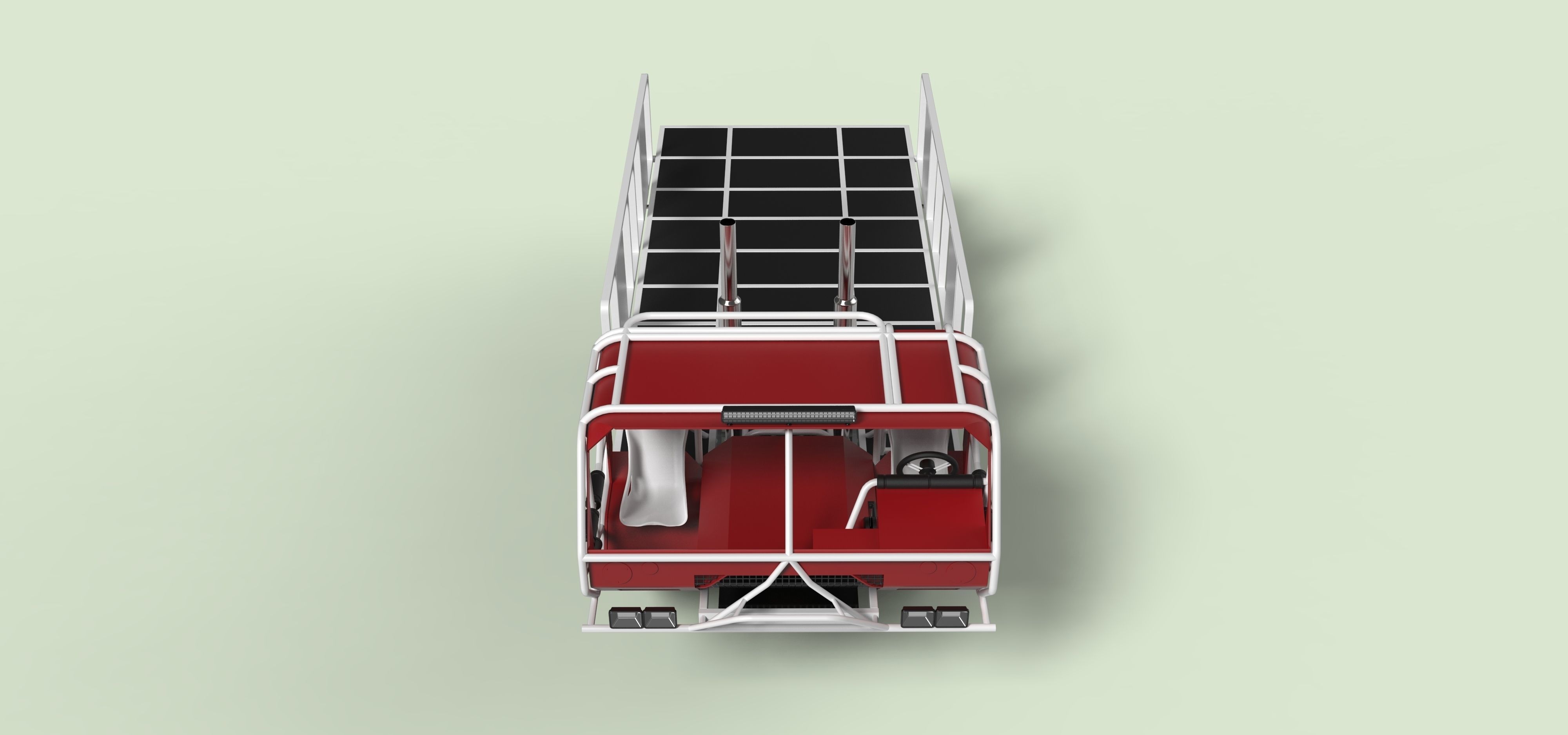Track buggy 3D model_4