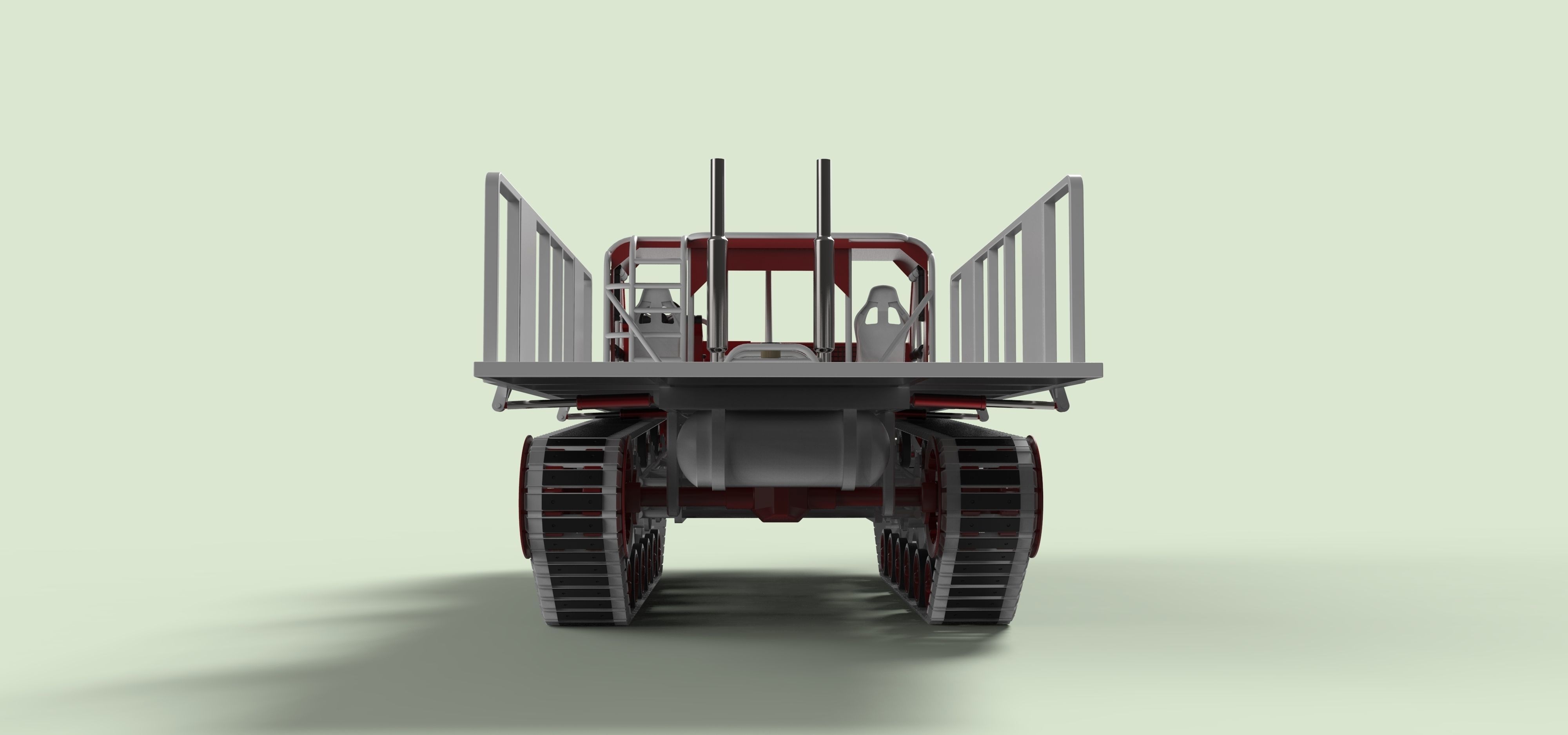 Track buggy 3D model_12