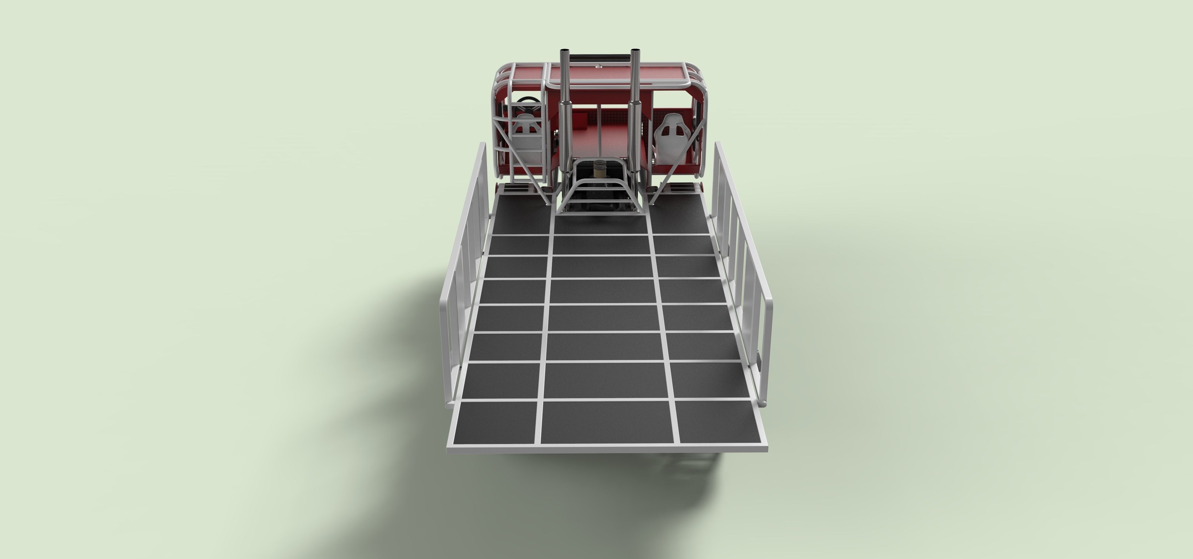 Track buggy 3D model_11