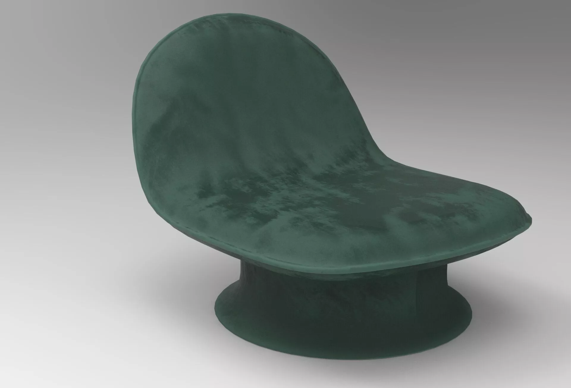 Dad Chair Low-poly 3D model