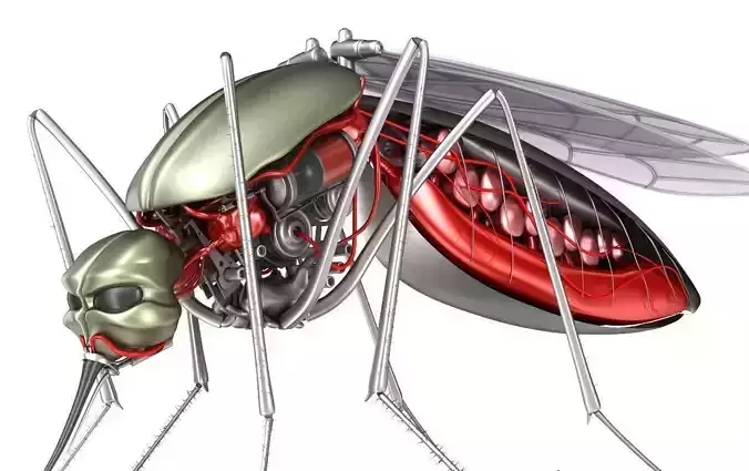 Mosquito robot bloodsucker 3D model