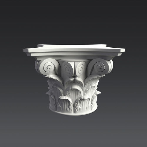 Corinthian Capital 3D model