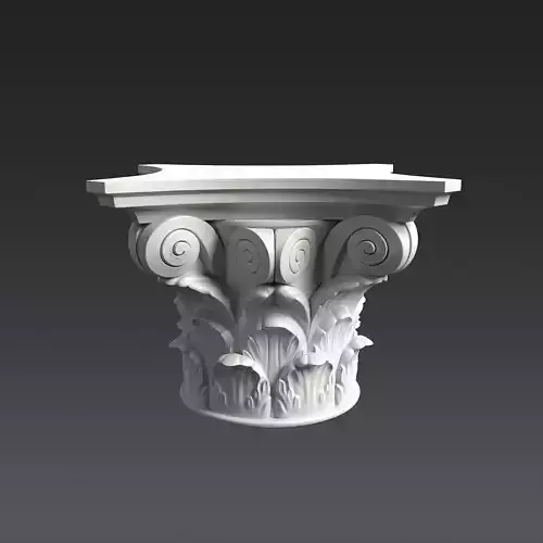 Corinthian Capital 3D model