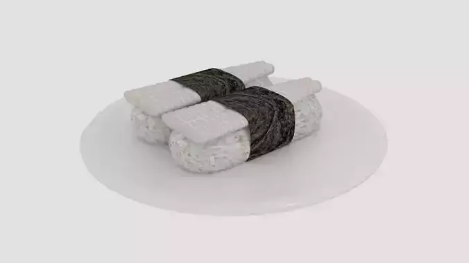 Dory Sushi Low-poly 3D model