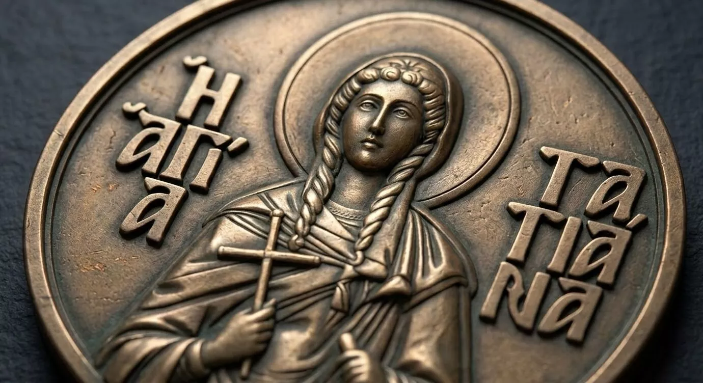 Saint Tatiana Bas Relief Medallion CNC and Jewelry Casting 3D print model