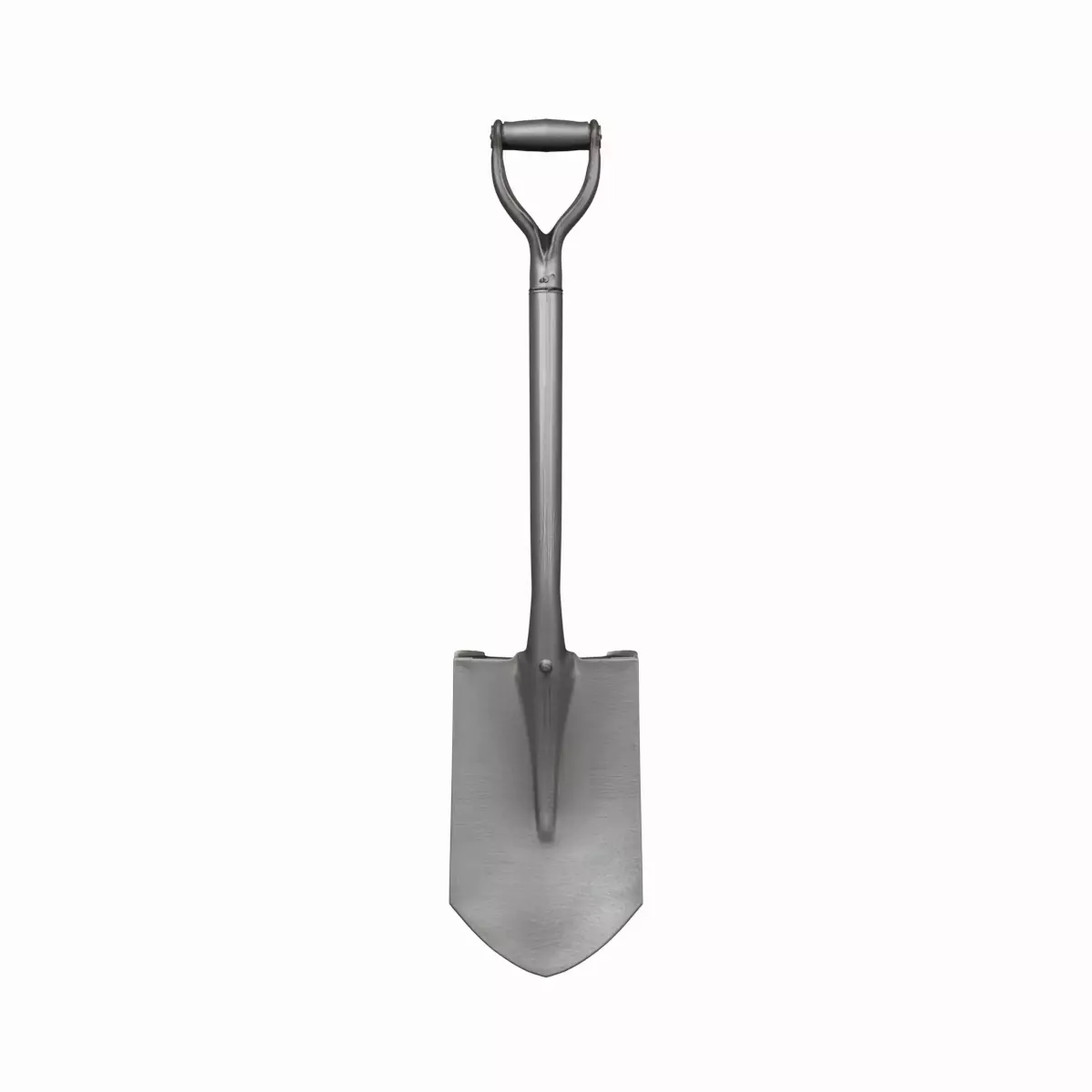 Heavy-Duty Stainless Steel Garden Spade 3D Model 3D model