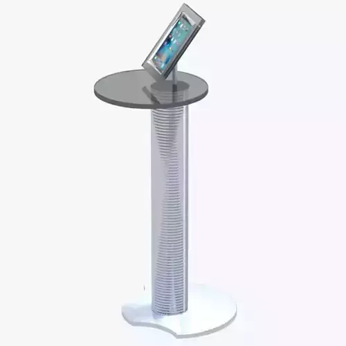Lectern 2 stand with ipad Free 3D model