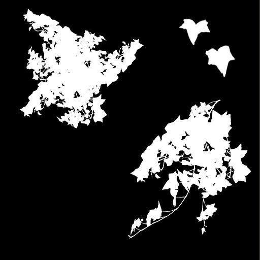 Ivy Clumps with Levels of Detail Low-poly 3D model_9