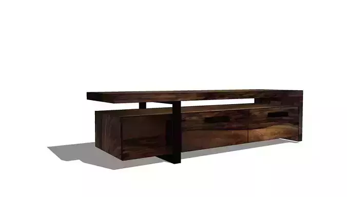 solid wood tv bench