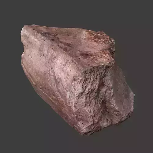 Cinder Debris Low-poly 3D model