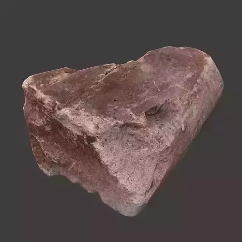 Cinder Debris Low-poly 3D model
