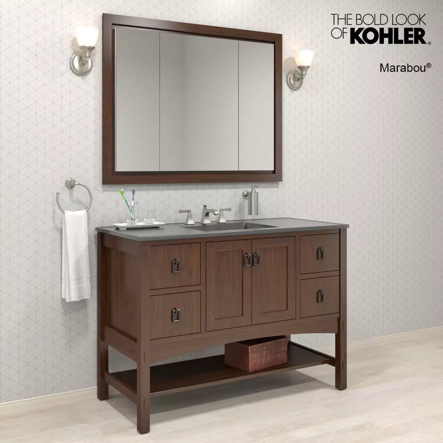 Vanity Marabou by KOHLER 3D model