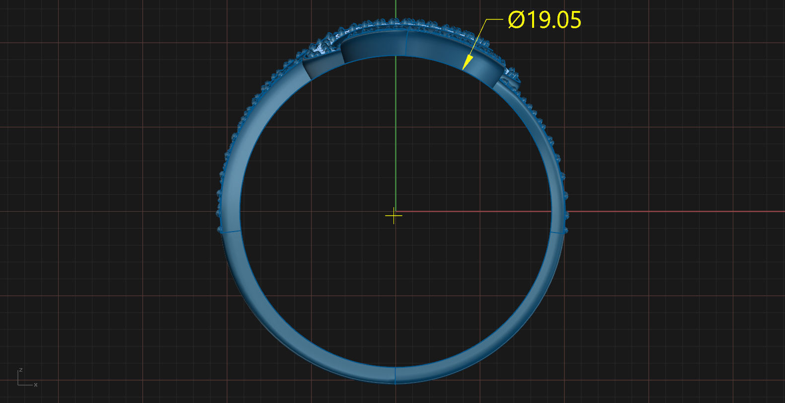 ring tangle 001 3D print model_9