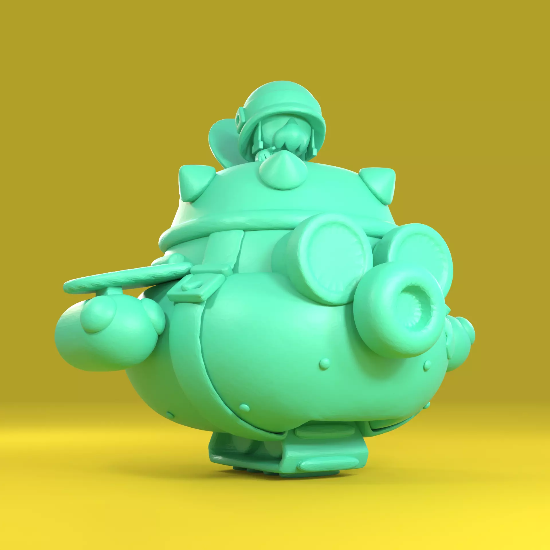 Hank Original - Brawl Stars 3D print model