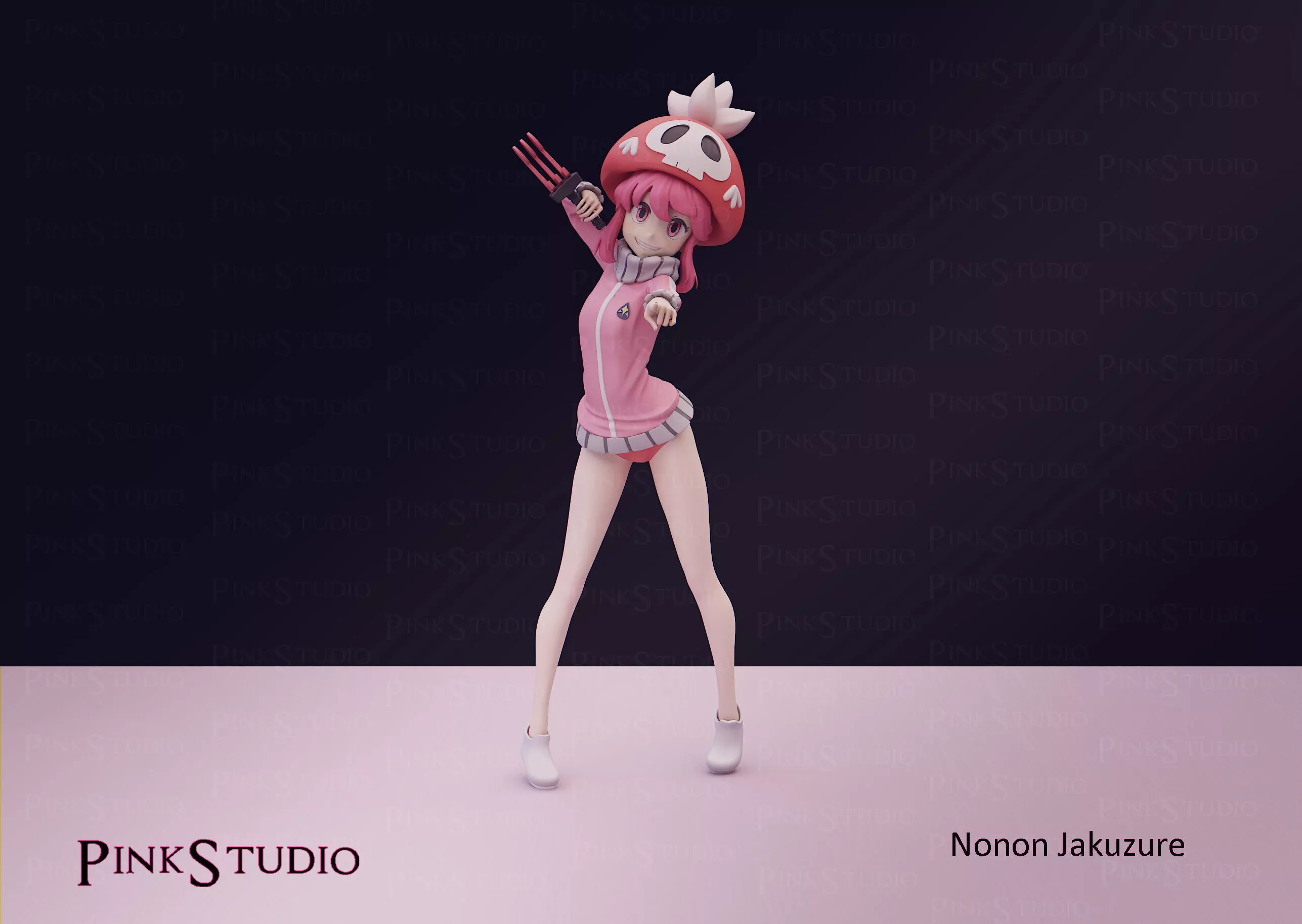 kill la kill - nonom 3D print model