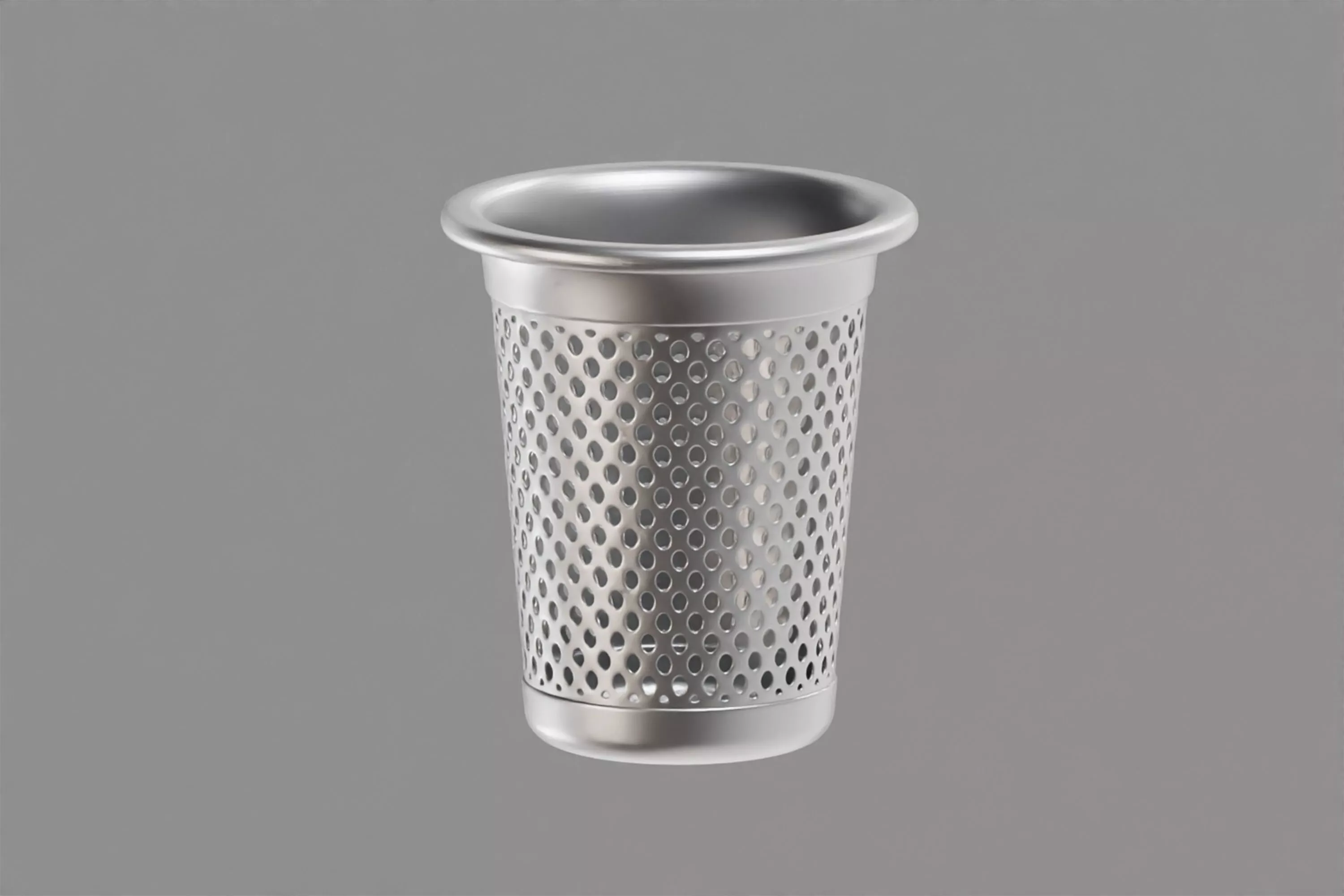 Trash Bin Low-poly 3D model