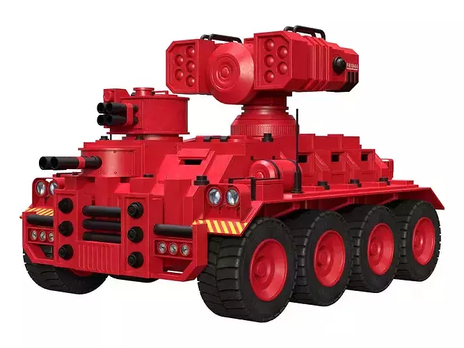 Military APC-1-Red-Clean