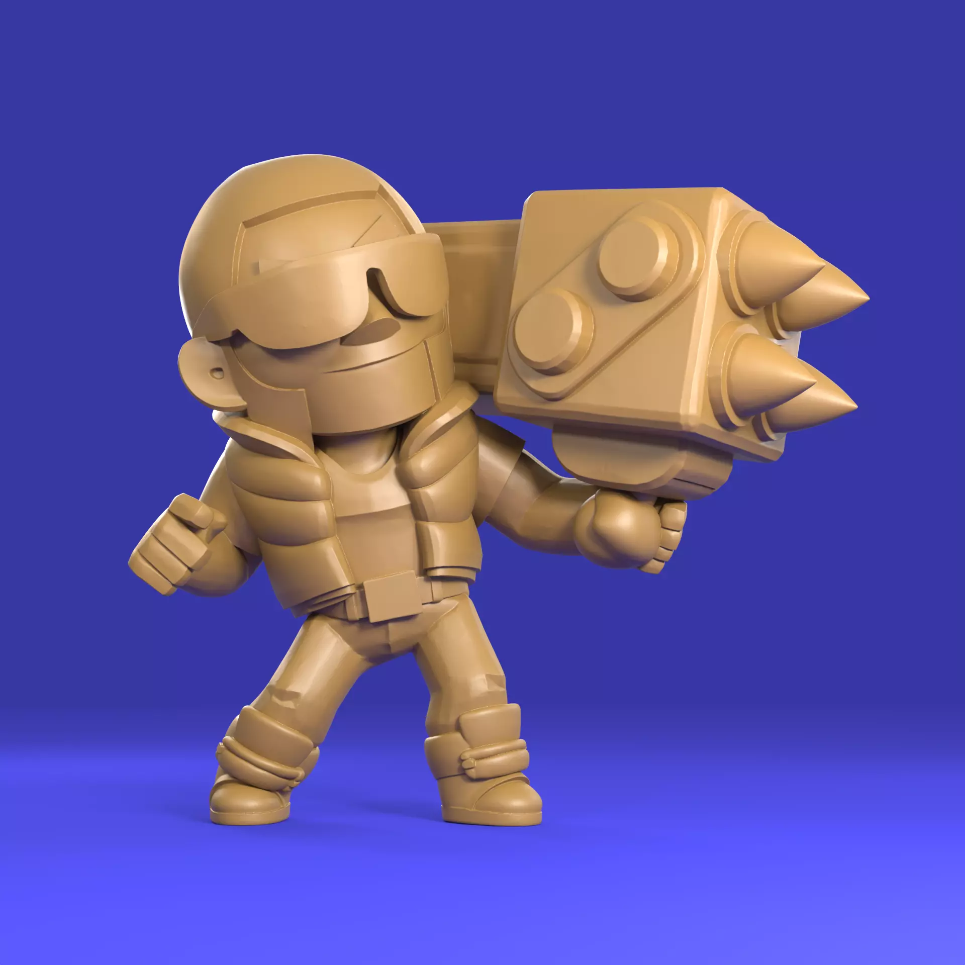 Brock Original - Brawl Stars 3D print model