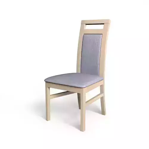 Simple wooden chair