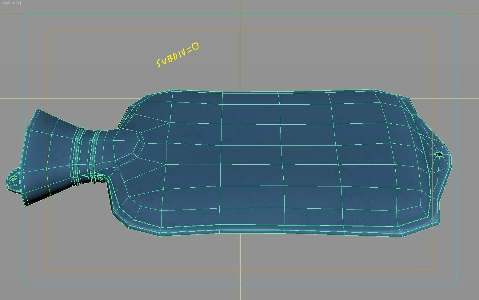 Hot Water Bag 3D model_5