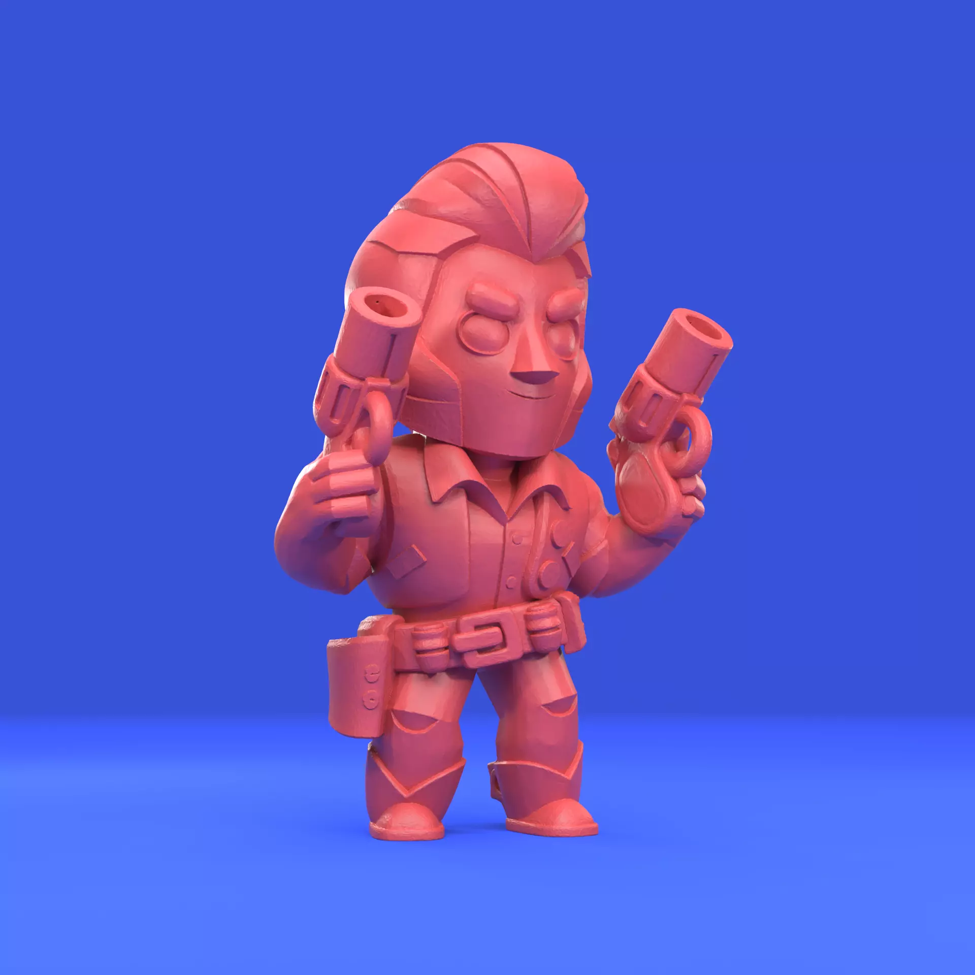 Colt Original - Brawl Stars 3D print model