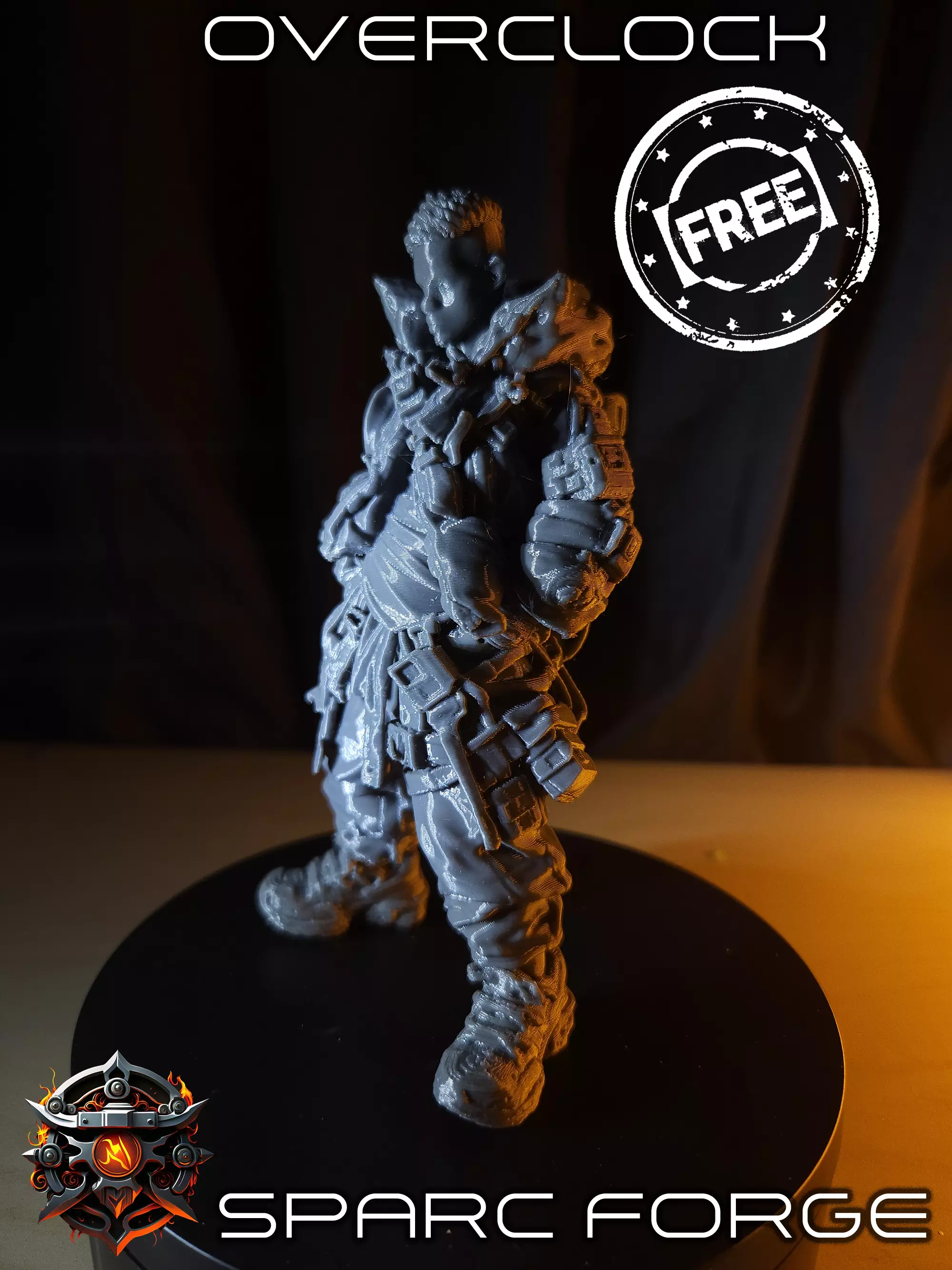 Patch - Overclock Free 3D print model