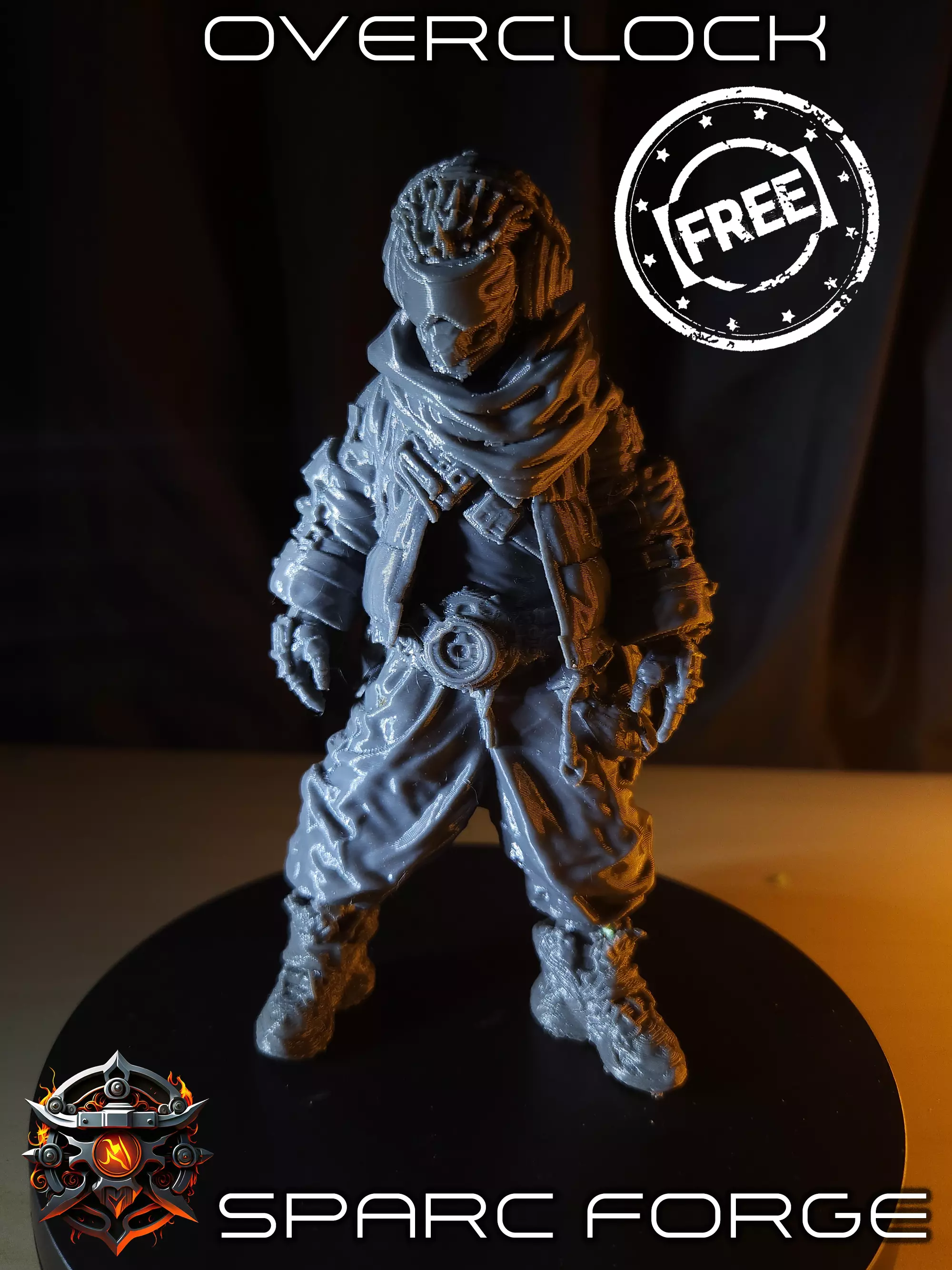 Sable - Overclock Free 3D print model