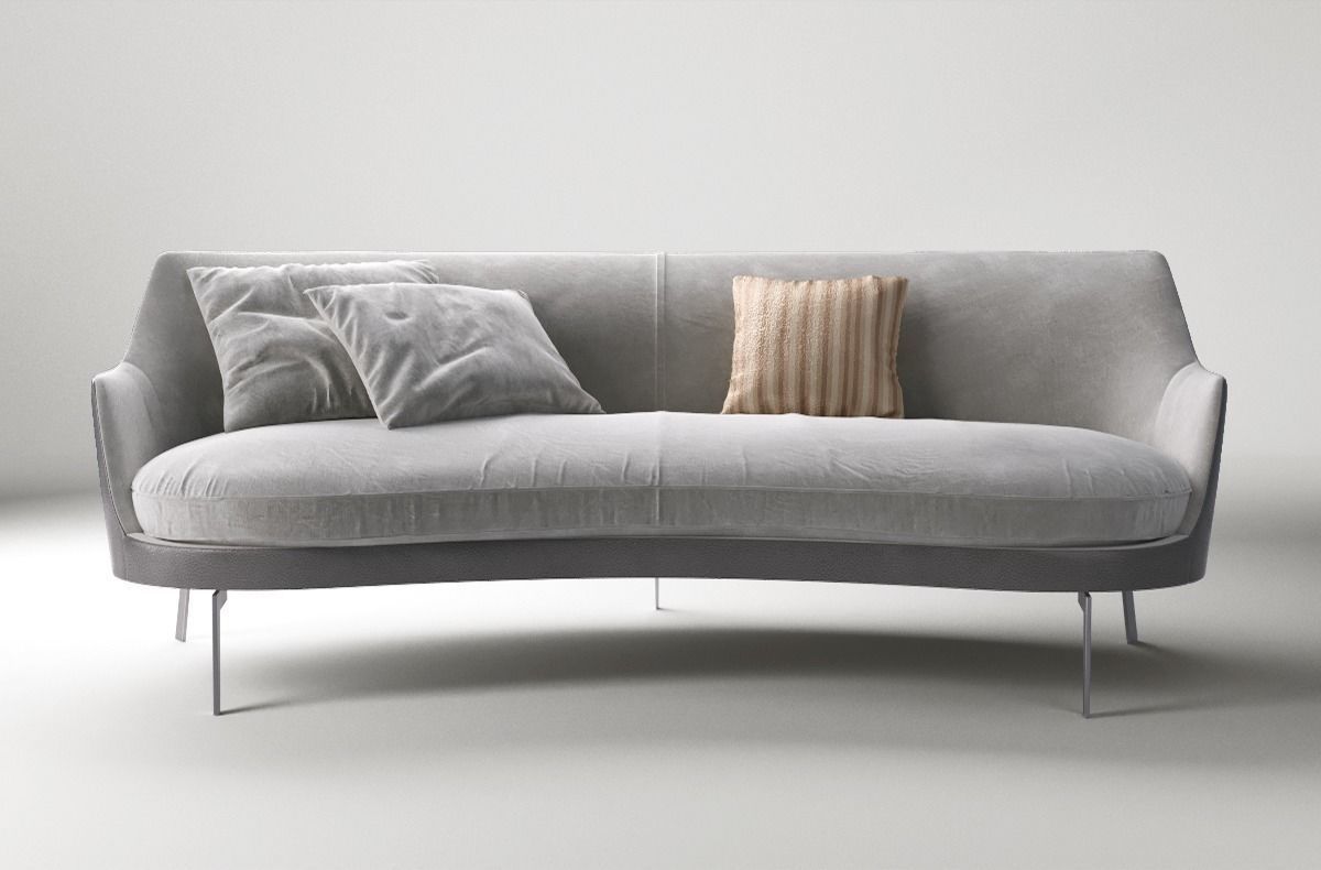 Flexform Guscio sofa ANTONIO CITTERIO  3D model_0