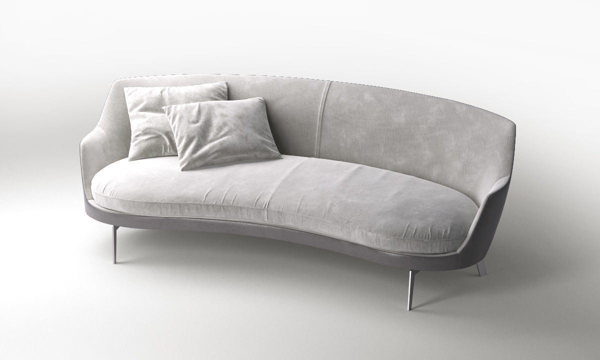 Flexform Guscio sofa ANTONIO CITTERIO  3D model_9