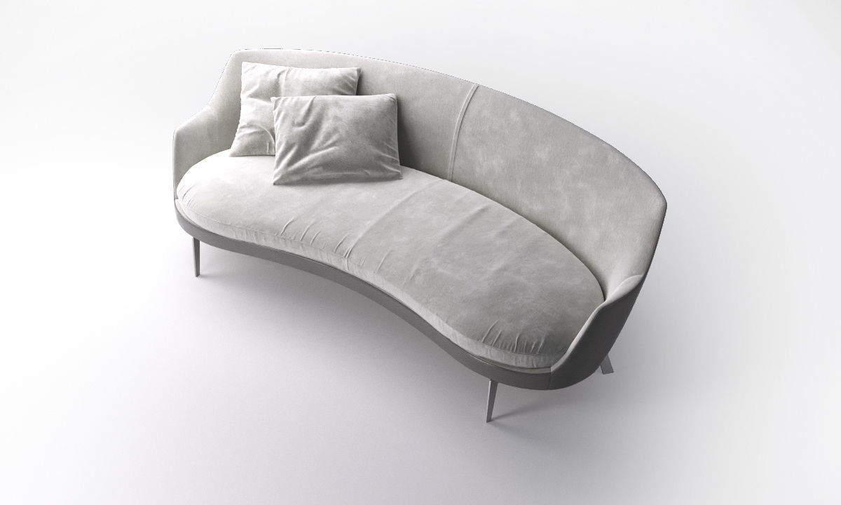 Flexform Guscio sofa ANTONIO CITTERIO  3D model_7