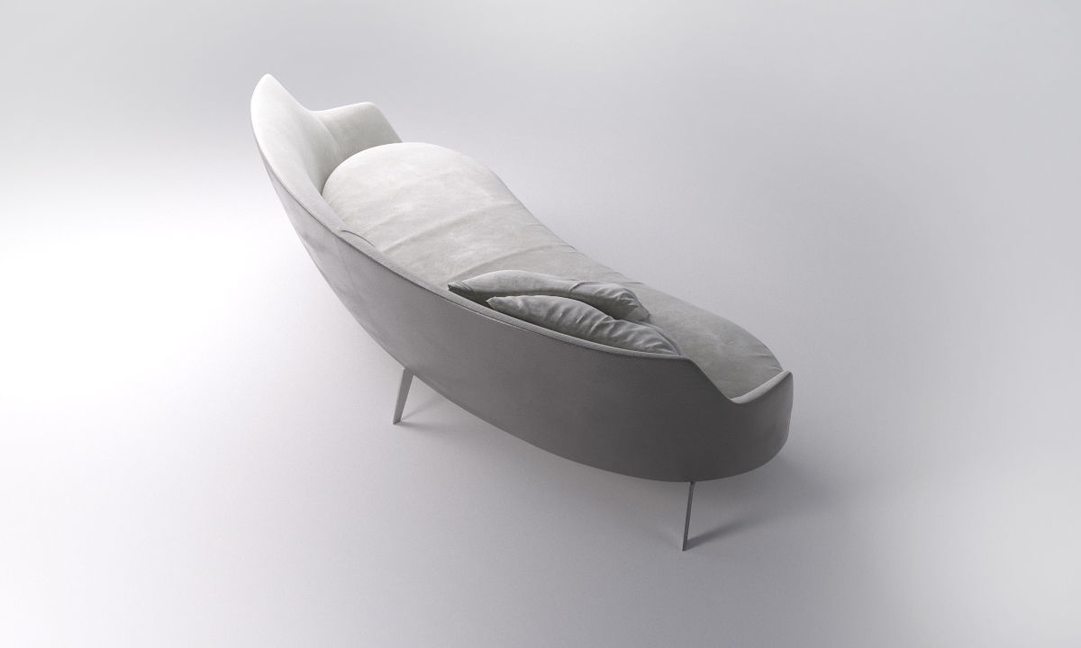 Flexform Guscio sofa ANTONIO CITTERIO  3D model_6