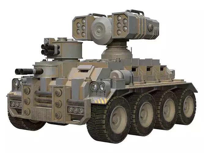 Military APC-1-Urban-Dirty