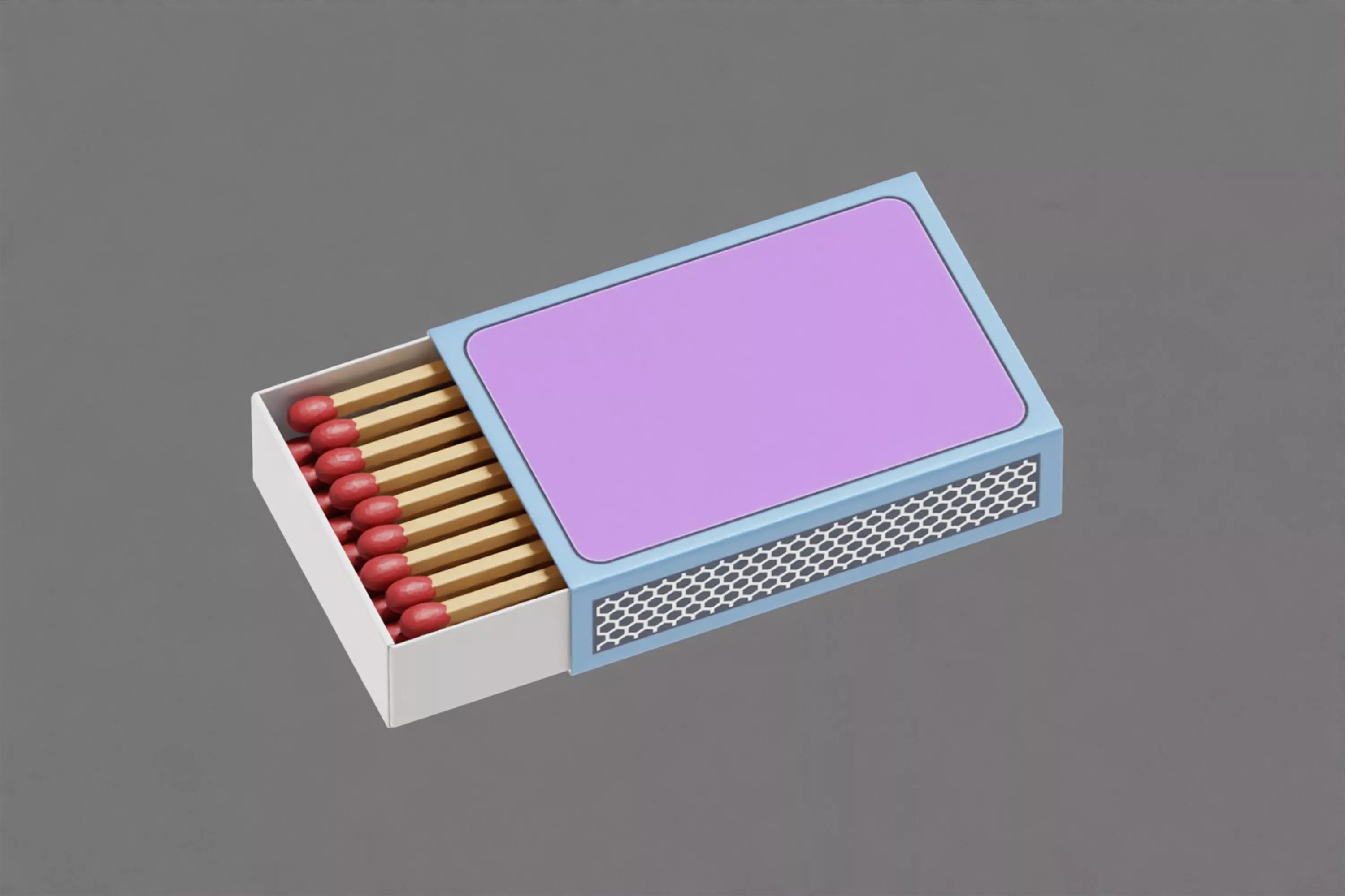 Matchbox Low-poly 3D model