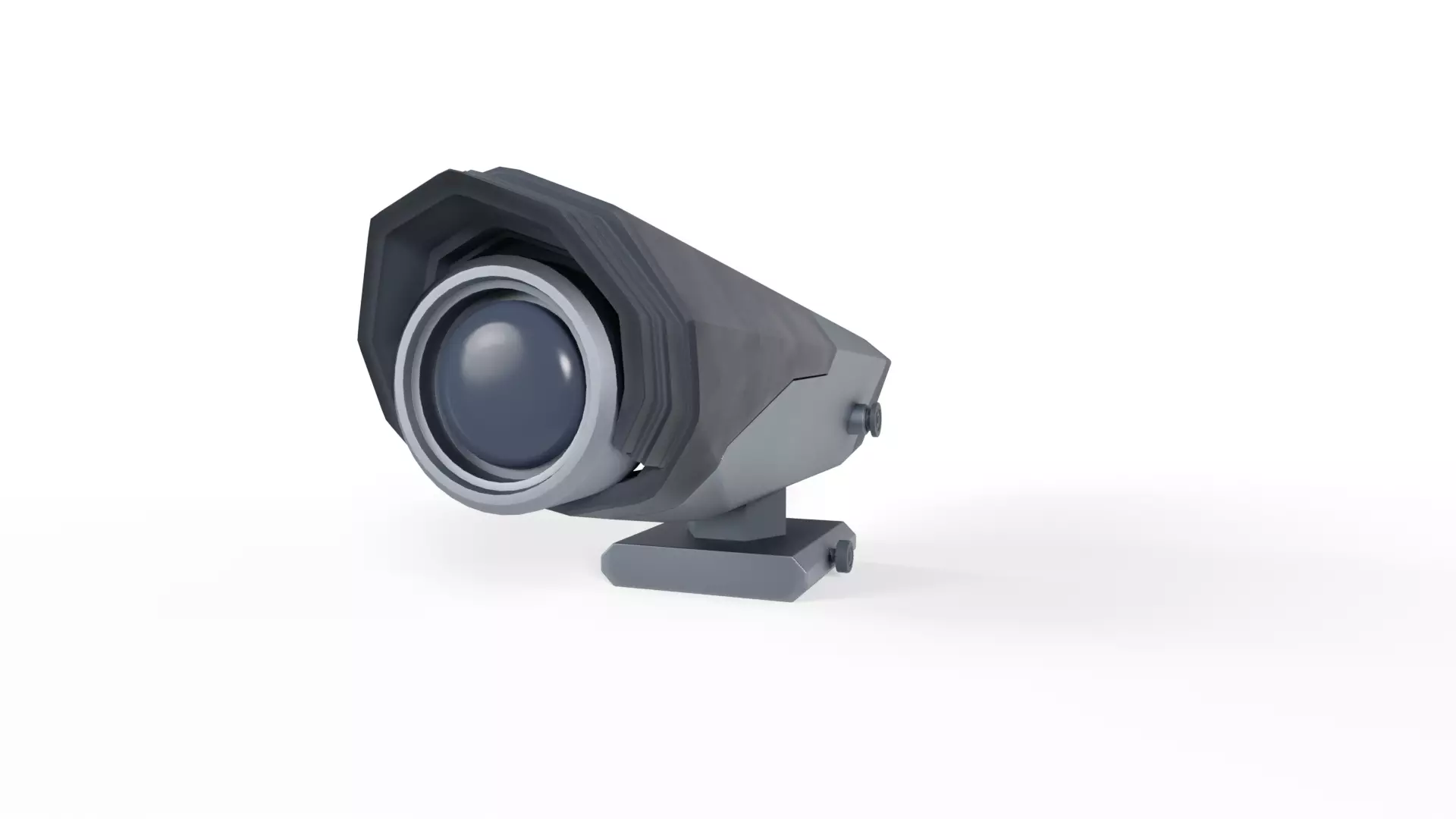 Sci-Fi Wall Security Camera - PBR Game Ready Low-poly 3D model