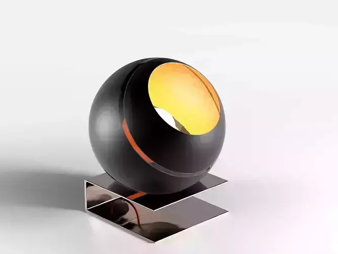 Bond Table Lamp 3D model Bond Table Lamp 3D model
