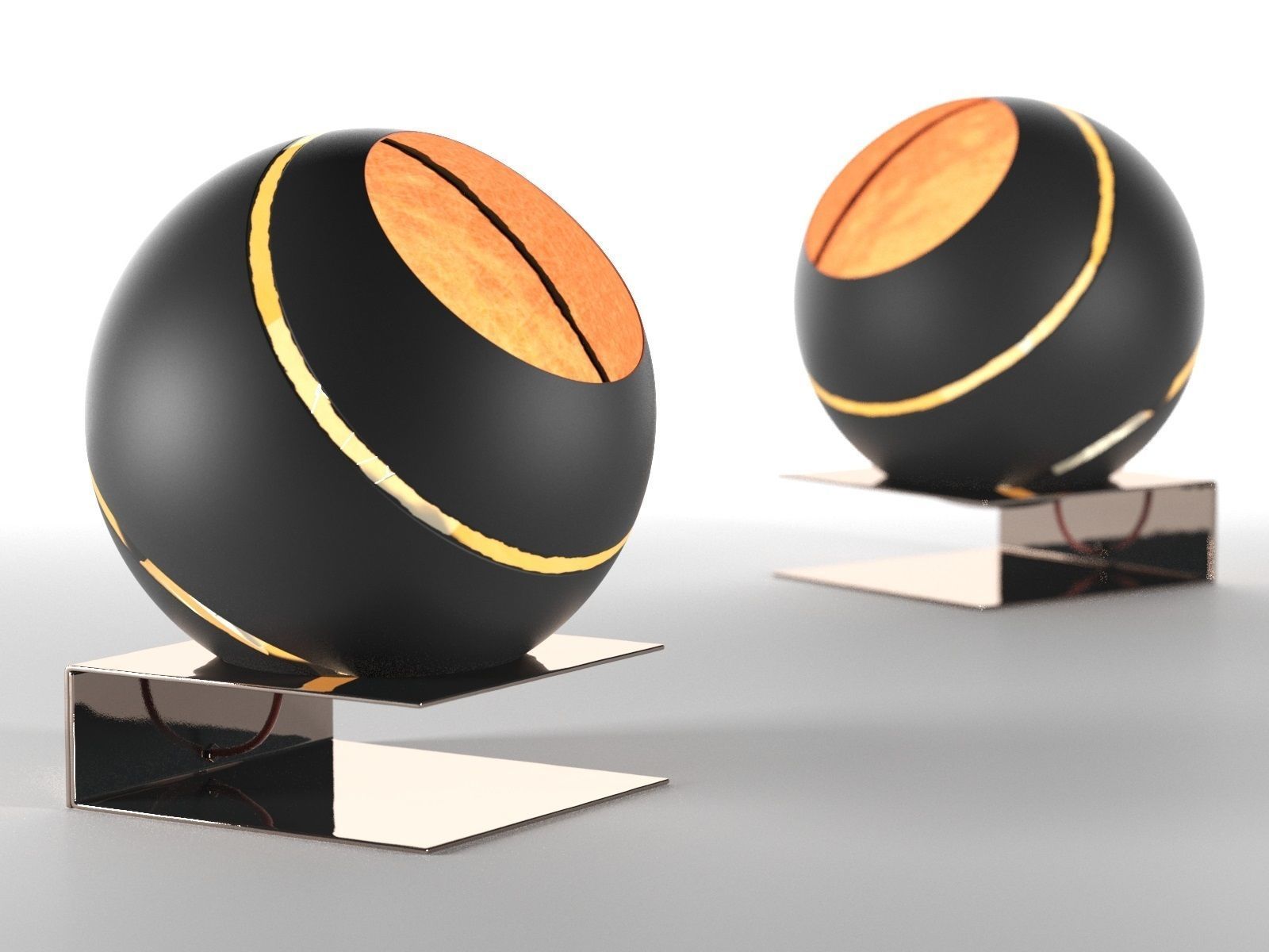 Bond Table Lamp 3D model_2