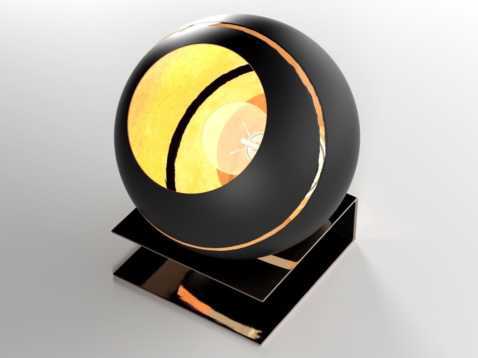 Bond Table Lamp 3D model_1