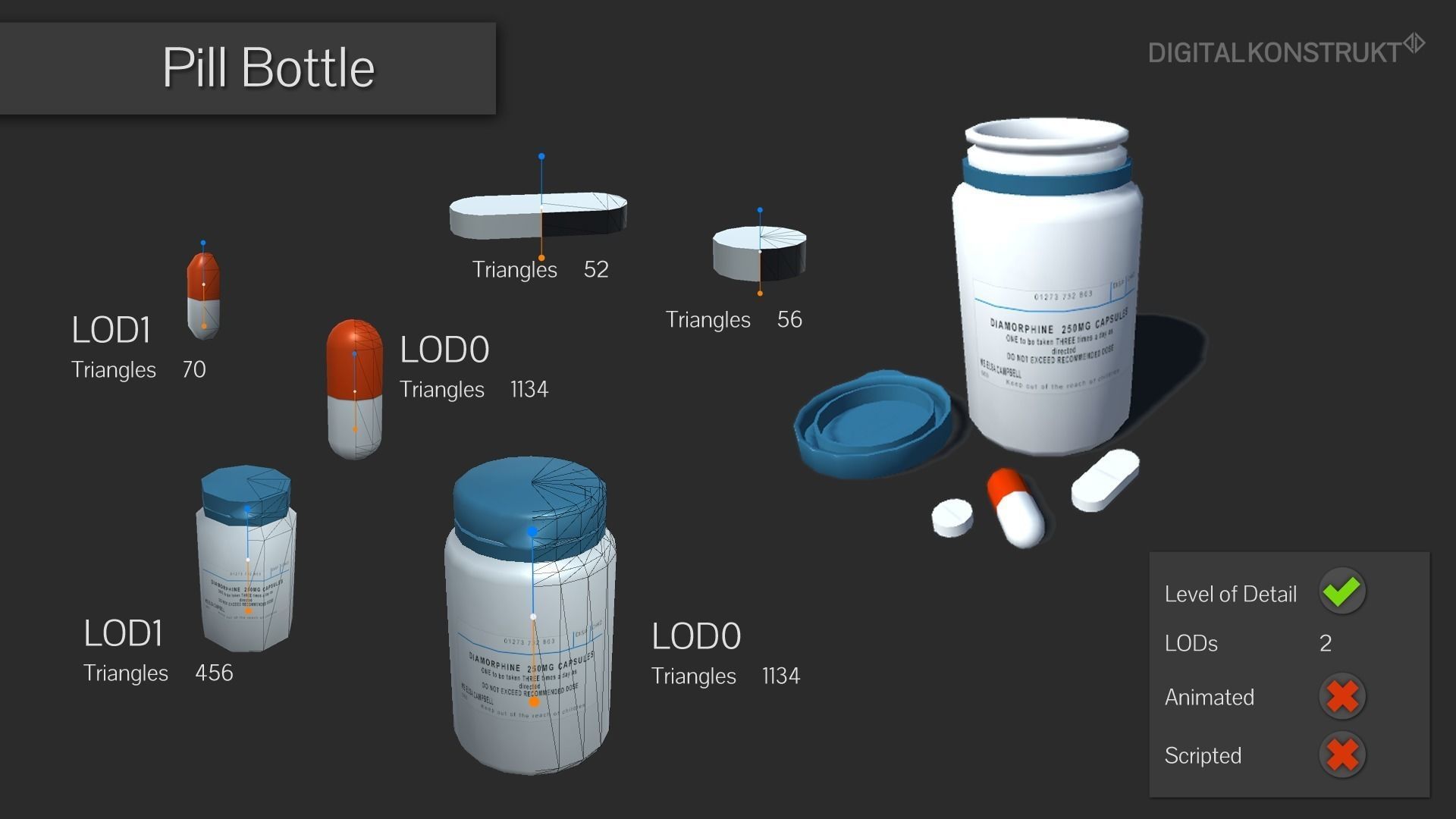 Outdoor Pack Vol 1 Low-poly 3D model_6