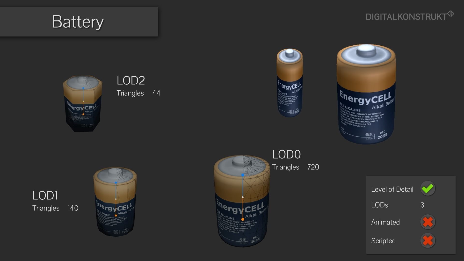 Outdoor Pack Vol 1 Low-poly 3D model_15