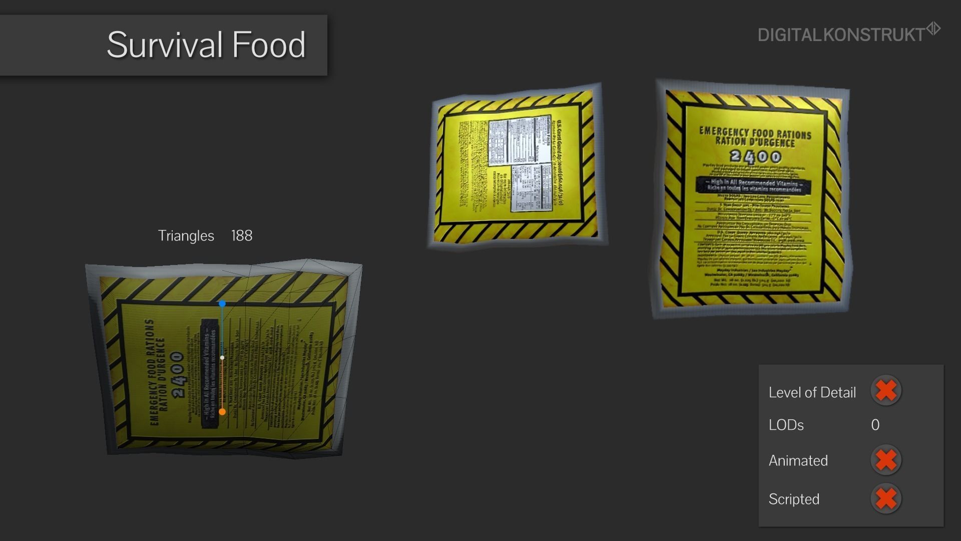 Outdoor Pack Vol 1 Low-poly 3D model_3