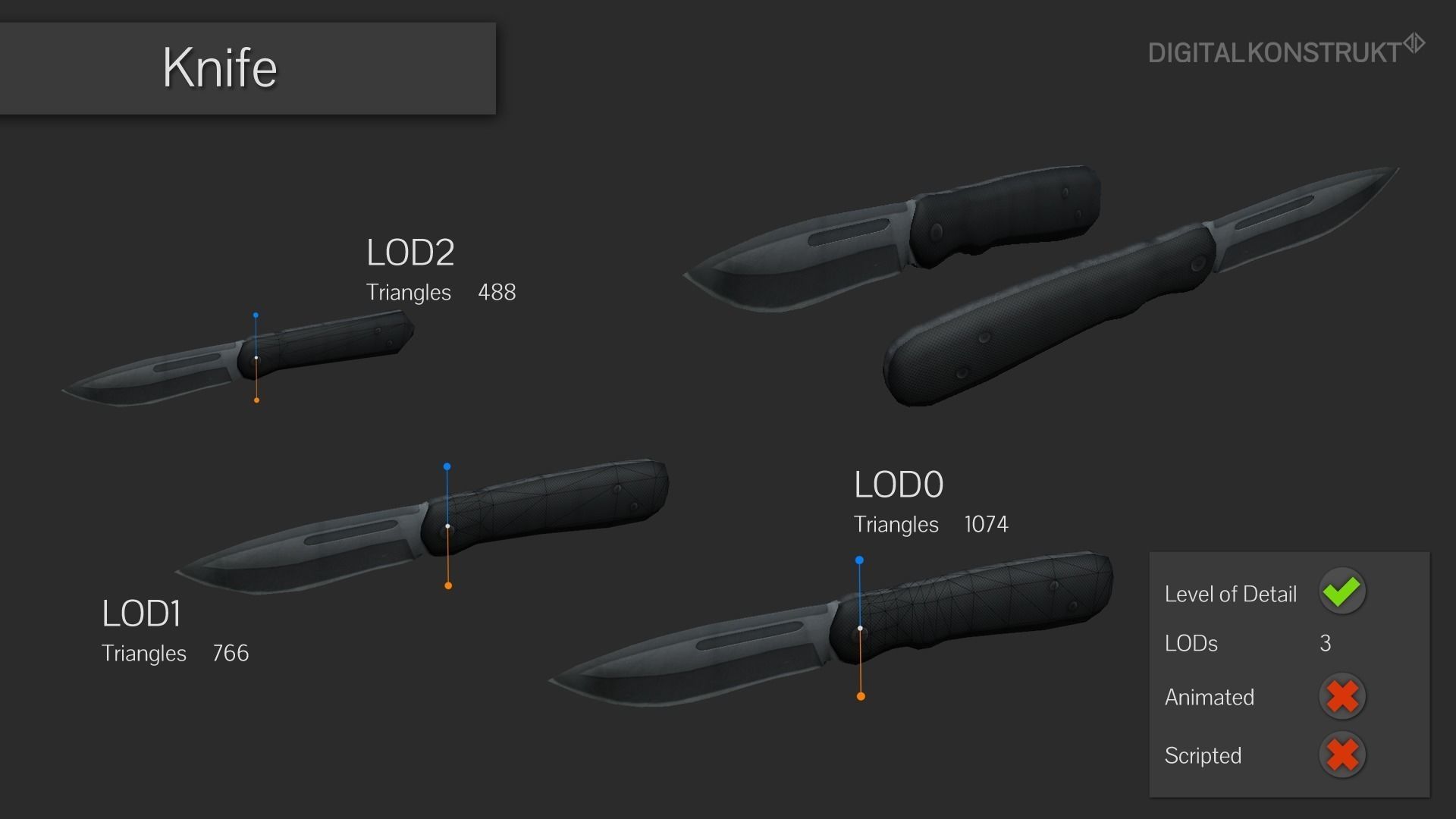 Outdoor Pack Vol 1 Low-poly 3D model_2